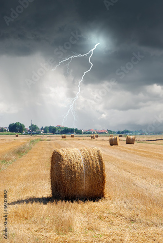 Photo: lightnings in the sky in august lightnings in the sky in august
