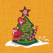 Christmas Gingerbread Background
