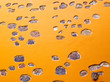 Photo: Mexican orange adobe wall Mexican orange adobe wall
