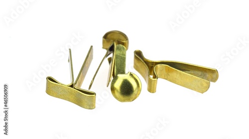 Photo: brass fastener brass fastener