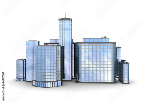 Illustration: Business city Business city