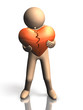 People who suffer from a broken heart