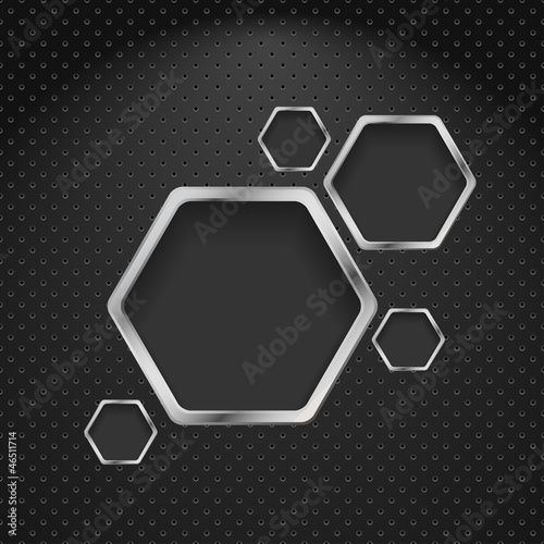 Vector: Abstract metal background Abstract metal background