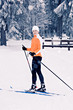 cross-country skiing