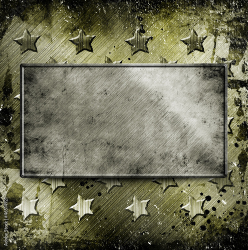 Illustration: Military Grunge background Military Grunge background