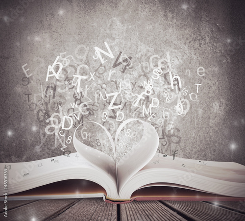 Illustration: Love for book Love for book
