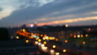 Cars moving through Berlin city