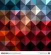 Abstract colorful triangles background. Vector.