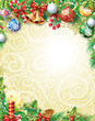 Vector: Vintage Christmas background Vintage Christmas background