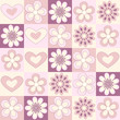 Vector: Flower pattern seamless background Flower pattern seamless background
