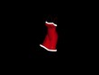 dancing female christmas dress