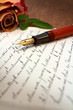 Photo: Pen and letter Pen and letter