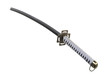 Katana sword isolated on white (clipping path )