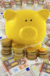 tirelire sur  billets