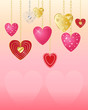 valentine hearts