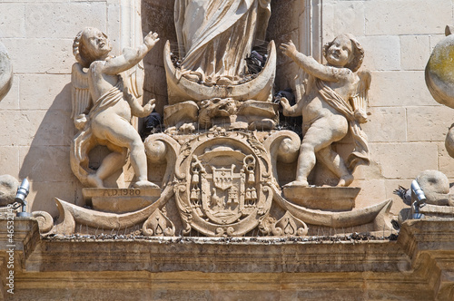 Photo: Mother church. Galatina. Puglia. Italy. Mother church. Galatina. Puglia. Italy.