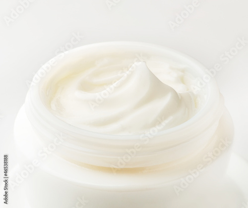 Photo: Cosmetic cream close-up Cosmetic cream close-up
