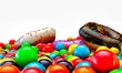 Illustration: donuts and gumballs donuts and gumballs