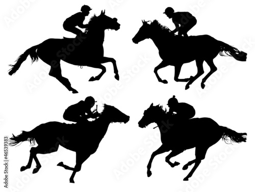 Vector: Horse Racing Horse Racing