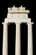 Replica of an ancient Greek temple