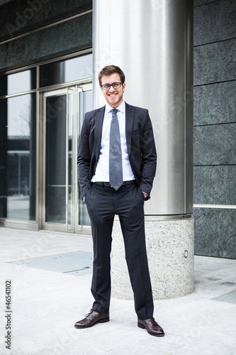 Photo: Handsome businessman portrait Handsome businessman portrait