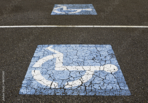 Photo: Handicapped parking Handicapped parking