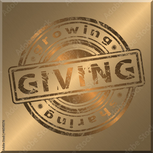 Illustration: Giving Offering Blessing Background Gold Style Giving Offering Blessing Background Gold Style