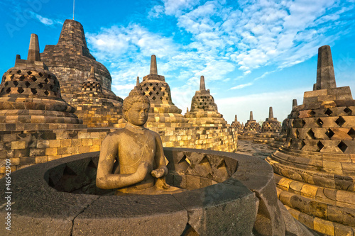 Photo: Borobudur Temple, Yogyakarta, Java, Indonesia. Borobudur Temple, Yogyakarta, Java, Indonesia.
