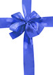 Photo : ruban bleu emballage cadeau ruban bleu emballage cadeau