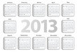 Calendar for 2013