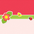 Frame with flower