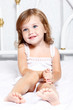 Photo: Thoughtful little girl Thoughtful little girl