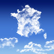 Illustration: france nuage france nuage