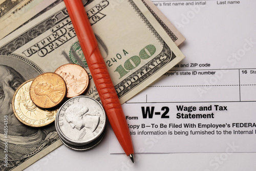 Photo: Form W-2 Wage and Tax Statement Form W-2 Wage and Tax Statement