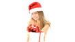 Video: nude christmas woman in santa hat with gift box dancing nude christmas woman in santa hat with gift box dancing