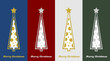Merry Christmas - Christmas Tree with decoration 