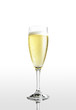 glass of champagne