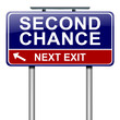 Second chance concept.