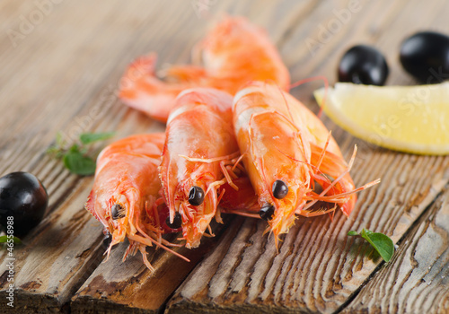 Photo: tiger shrimps tiger shrimps