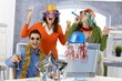 New year's eve party in office