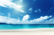 beach of Mahe island, Seychelles