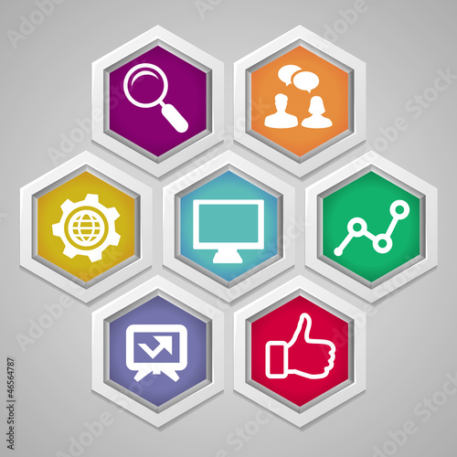 Vector: Vector social media concept Vector social media concept