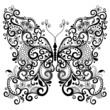 Decorative fantasy butterfly