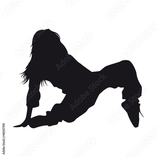 Vector: Danseuse zumba Danseuse zumba