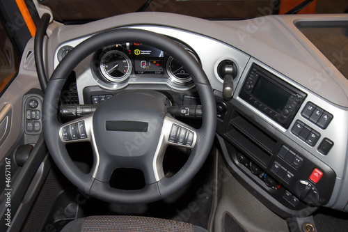 Photo: Truck interior Truck interior