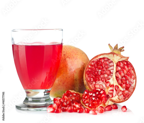 Photo: Pomegranate juice Pomegranate juice
