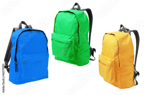 Photo: Three Backpacks Three Backpacks
