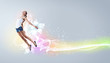 Photo: Modern style dancer posing Modern style dancer posing