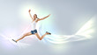 Photo: Modern style dancer posing Modern style dancer posing