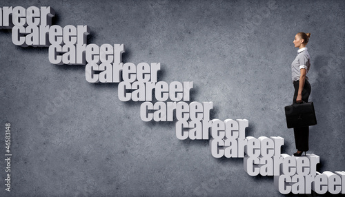 Photo: Career related words concept Career related words concept